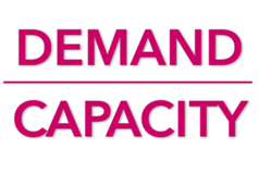 Demand over capacity